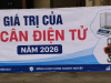 Giá trị của cân điện tử năm 2026