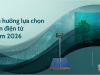 Xu hướng lựa chọn cân điện tử năm 2026