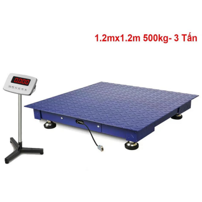 Cân sàn điện tử BDC-8005 1.2m x 1.2m 500kg - 3 tấn