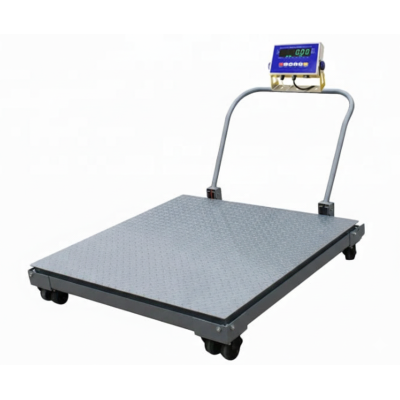 Cân sàn điện tử gắn bánh xe đẩy 1.5 tấn BDC - 8280E Nhật bản