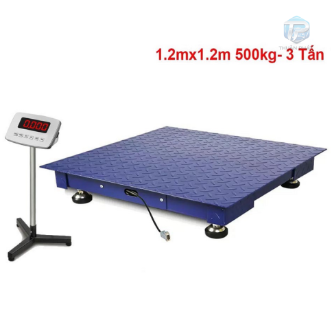 Cân sàn điện tử BDC-8005 1.2m x 1.2m 500kg - 3 tấn